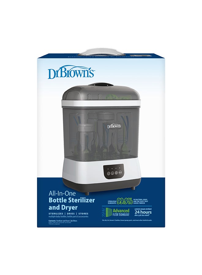 Electric Sterilizer And Dryer With Hepa Air Filter , 1 Extra Filter, Type G Plug