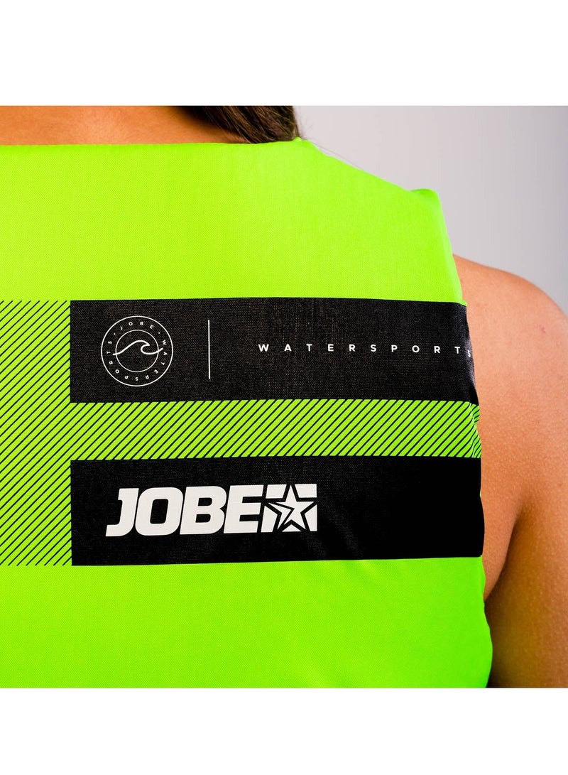 Jobe 4 Buckle Life Vest Lime Unisex fit