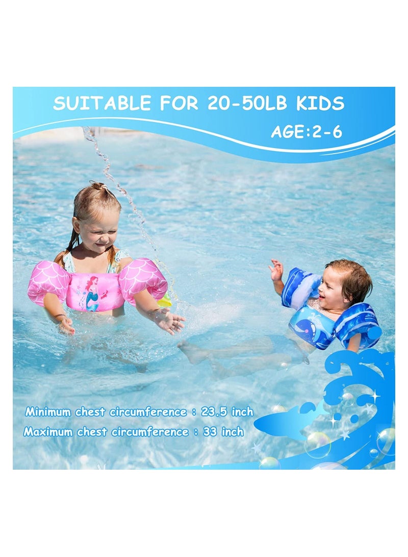 Baby Swim Rings Puddle Jumper Baby Life Vest Child Life Jacket 2-6 Years Old Boy Girl Children Vest Form Polyester