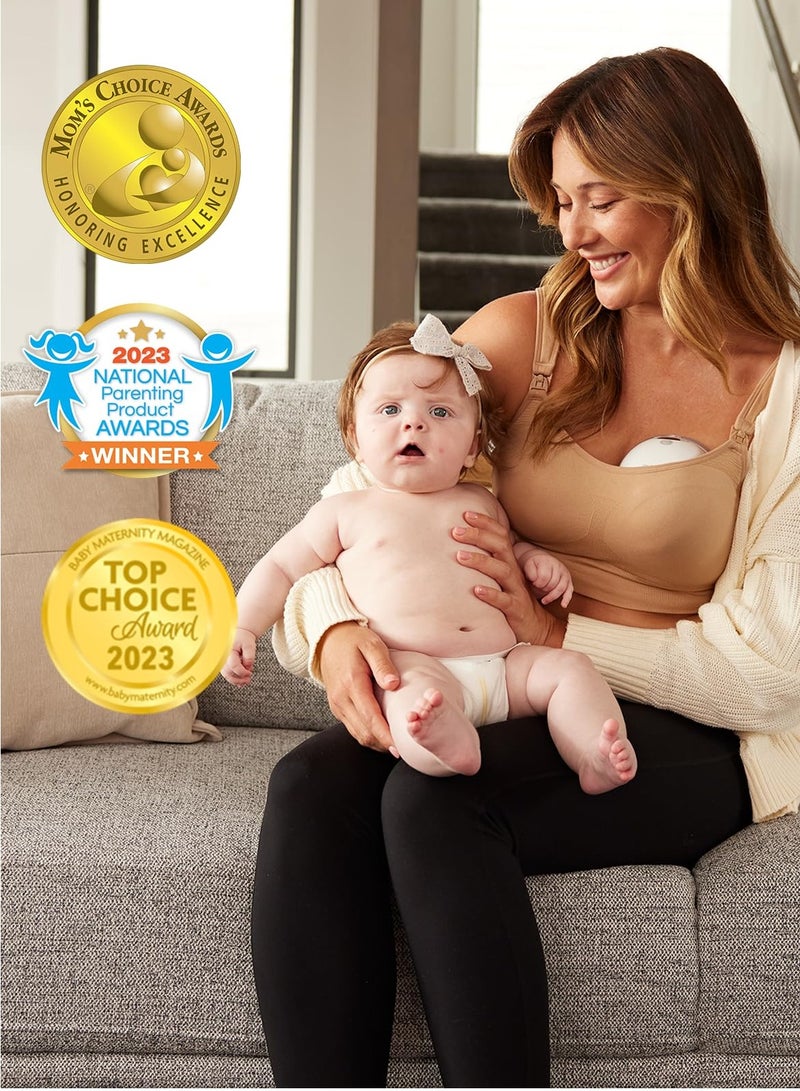 Electric, Hands Free, Portable M5 Double Breast Pump With 3 Modes And 9 Levels
