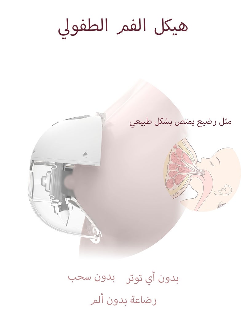 Electric, Hands Free, Portable M5 Double Breast Pump With 3 Modes And 9 Levels