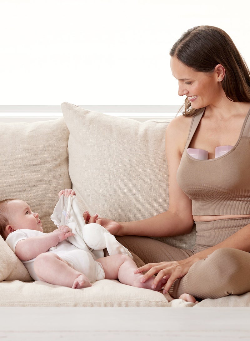 Hands-Free Double Breast Pump S12 Pro, Wearable Pump with Comfortable Double-Sealed Flange 24mm, 3 Modes And 9 Levels
