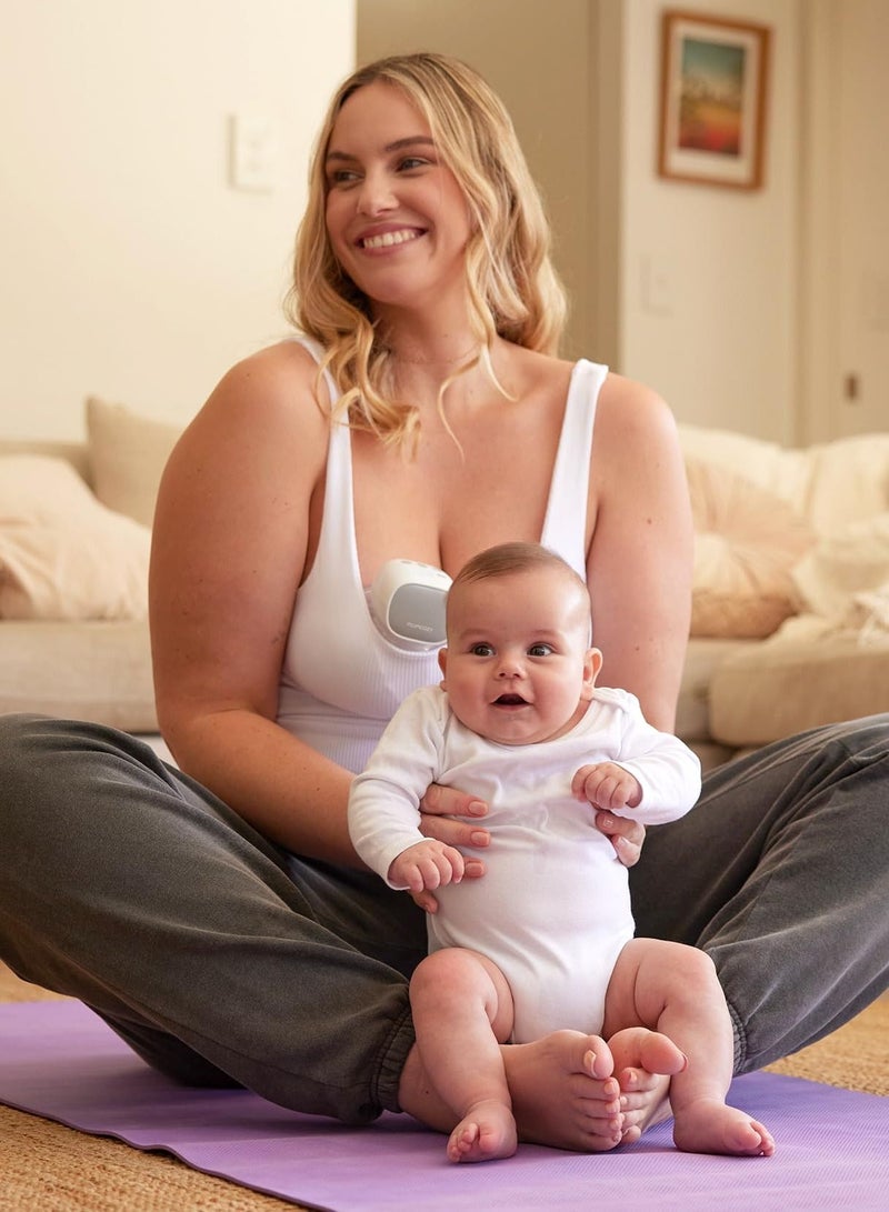 S9 Pro Double Breast Pump Electric , Wearable Breast Pump, LED Display,  2 Modes and 9 Levels