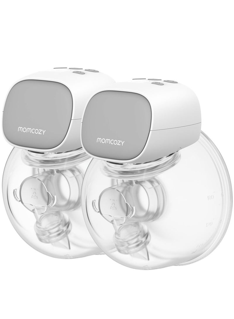S9 Pro Double Breast Pump Electric , Wearable Breast Pump, LED Display,  2 Modes and 9 Levels