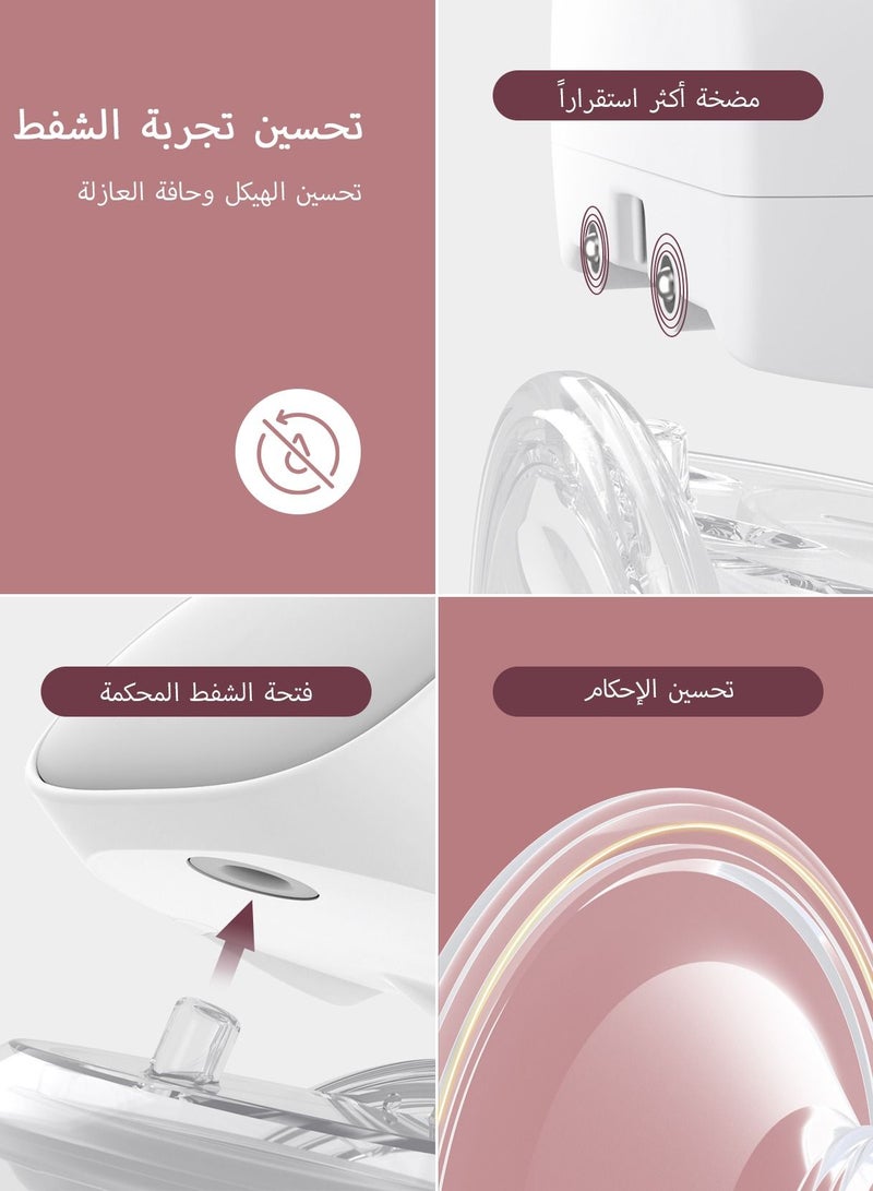 S9 Pro Double Breast Pump Electric , Wearable Breast Pump, LED Display,  2 Modes and 9 Levels
