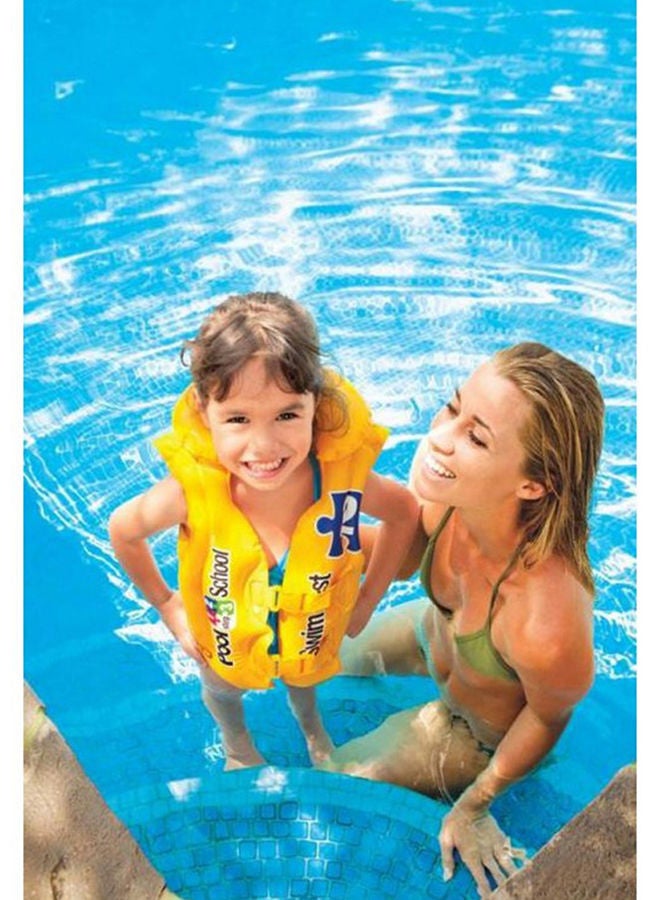 Pool School - Deluxe Swim Vest 50x47cm