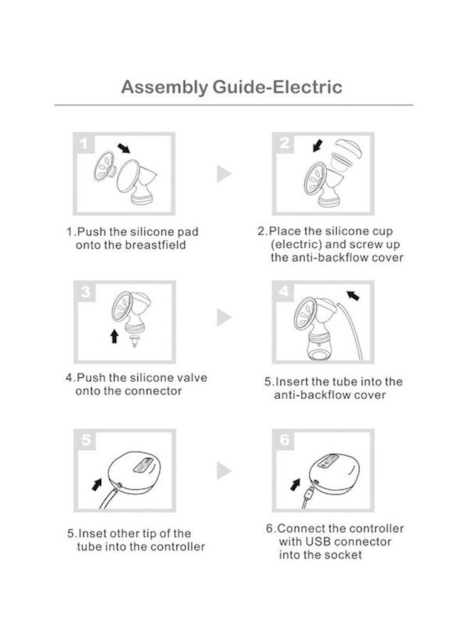 Portable Mini Electric Manual Breast Pump Set