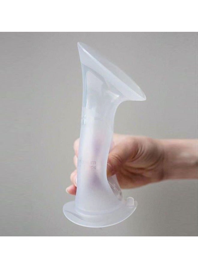 MadeFor Me Manual Silicone Breast Pump And Let-Down Catcher With Steriliser Bag