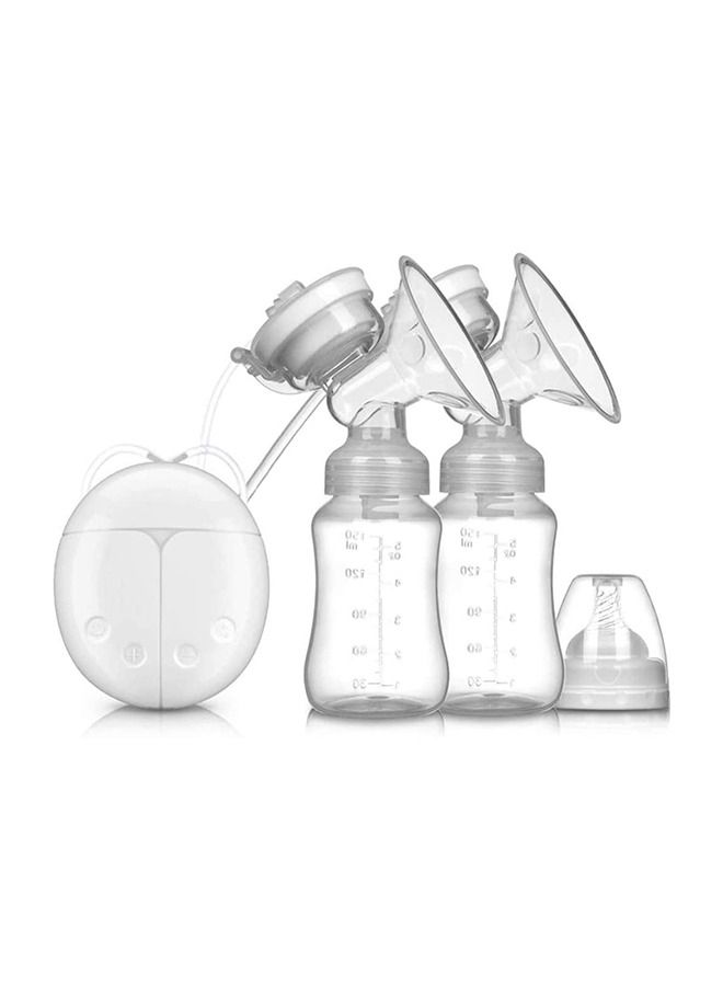 Double Electric Breast Pumps for Milk Feeding 2 Adjustable Mode and 4 Pumping Suction Levels