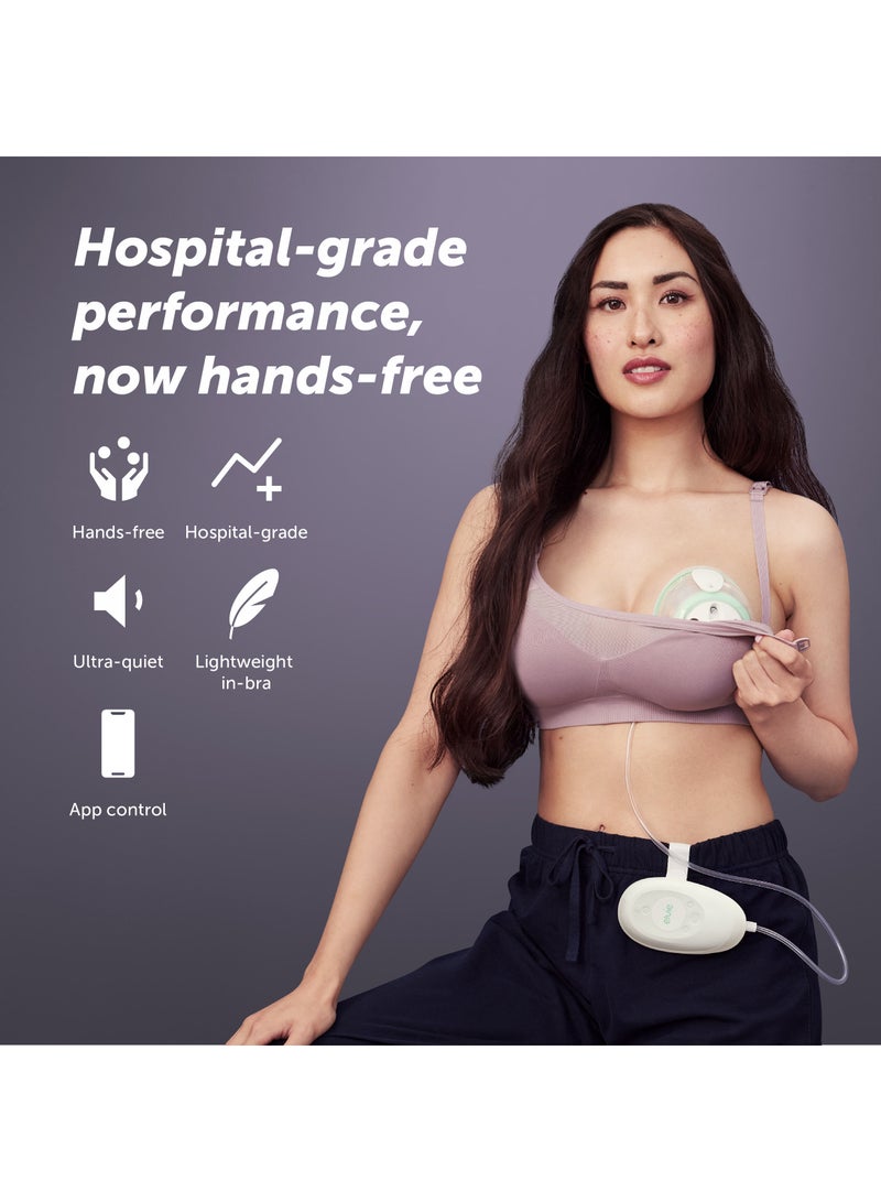 Hands-Free Wearable Stride Single Wearable Electric Breast Pump With 2-Modes 150 ML - Hospital-Grade