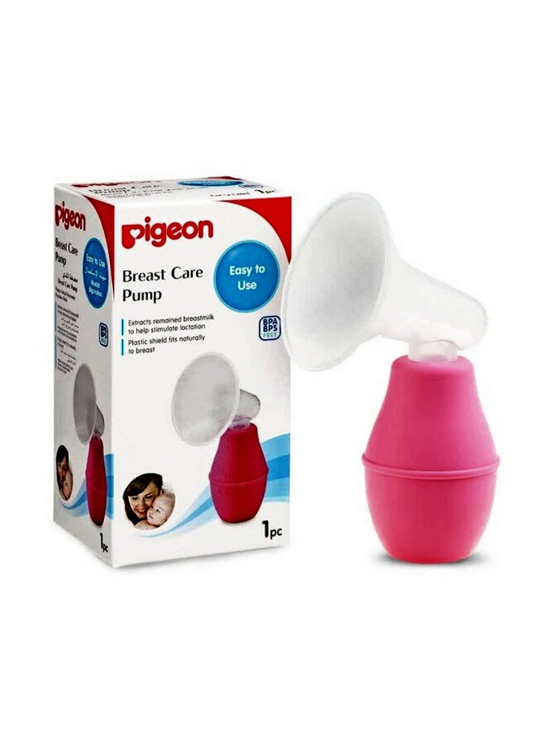 Plastic Breast Pump Pink