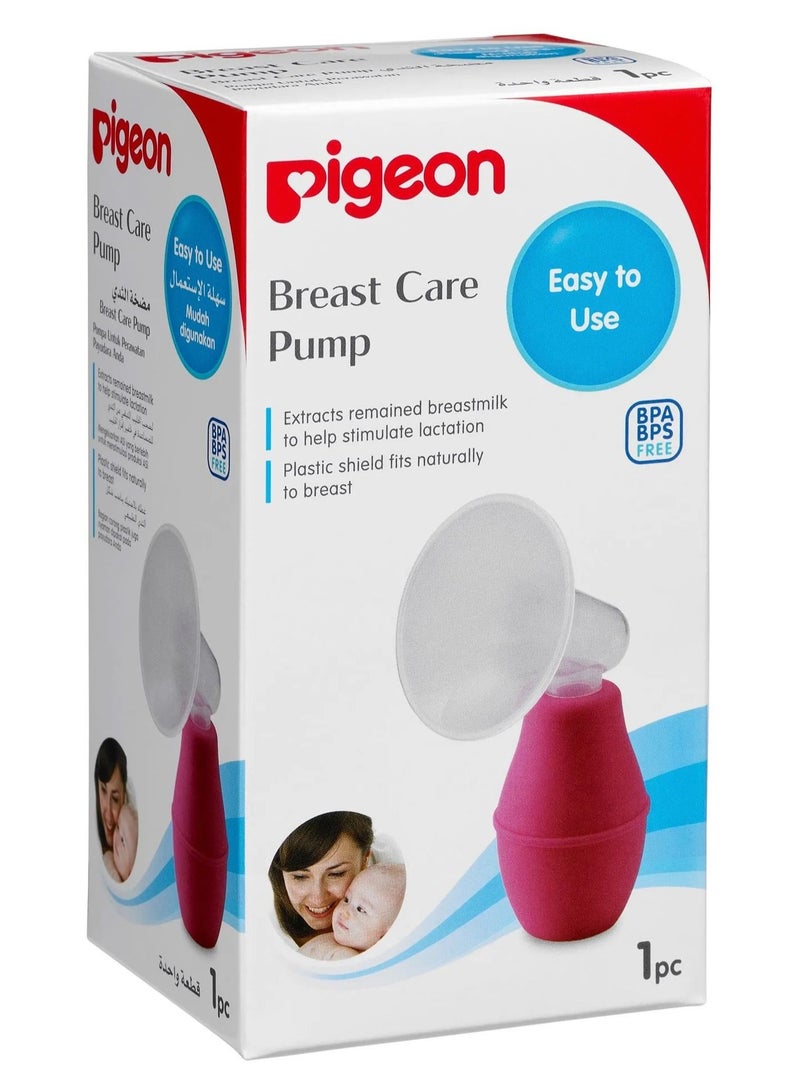 Plastic Breast Pump Pink