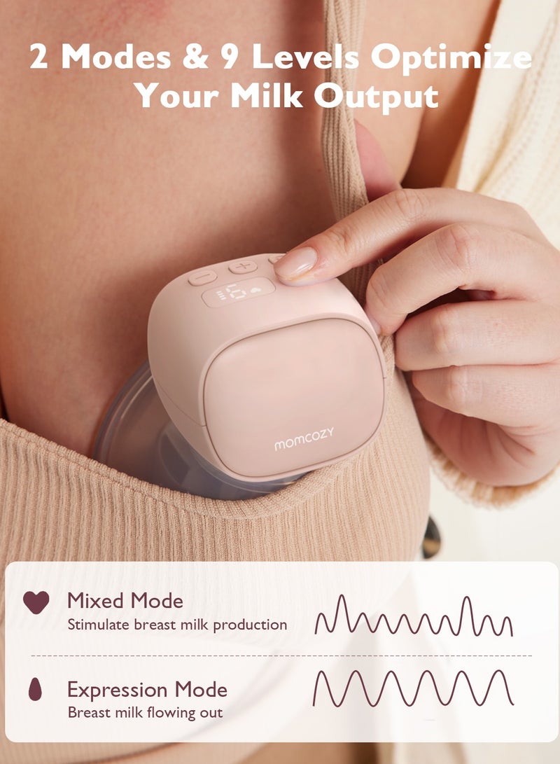 S9 Pro Wearable Breast Pump, Hands Free Electric Breast Pump of LED Display 24mm
