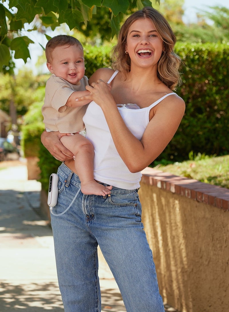 Painless, Potent, Wearable, Ultra-Light, Hands Free, Portable Double Electric Breast Pump V2 With 27 Pumping Combinations