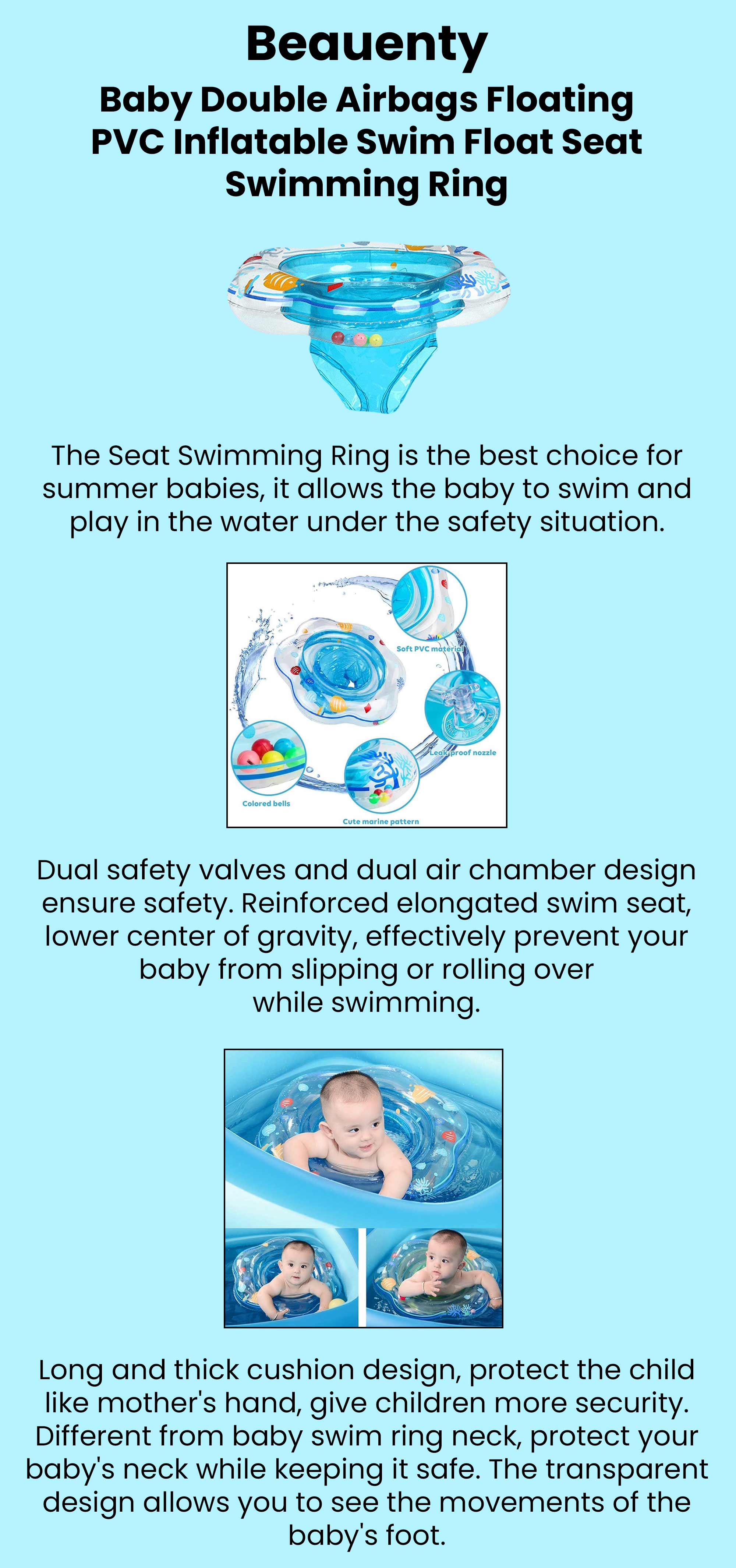 Inflatable Swim Float Seat