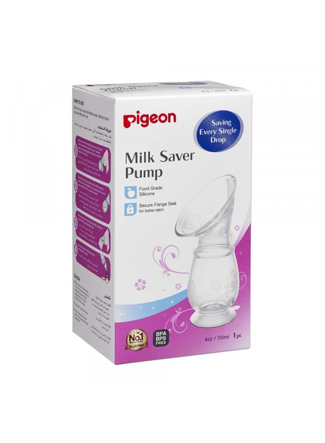 Silicone Milk Saver Breast Pump