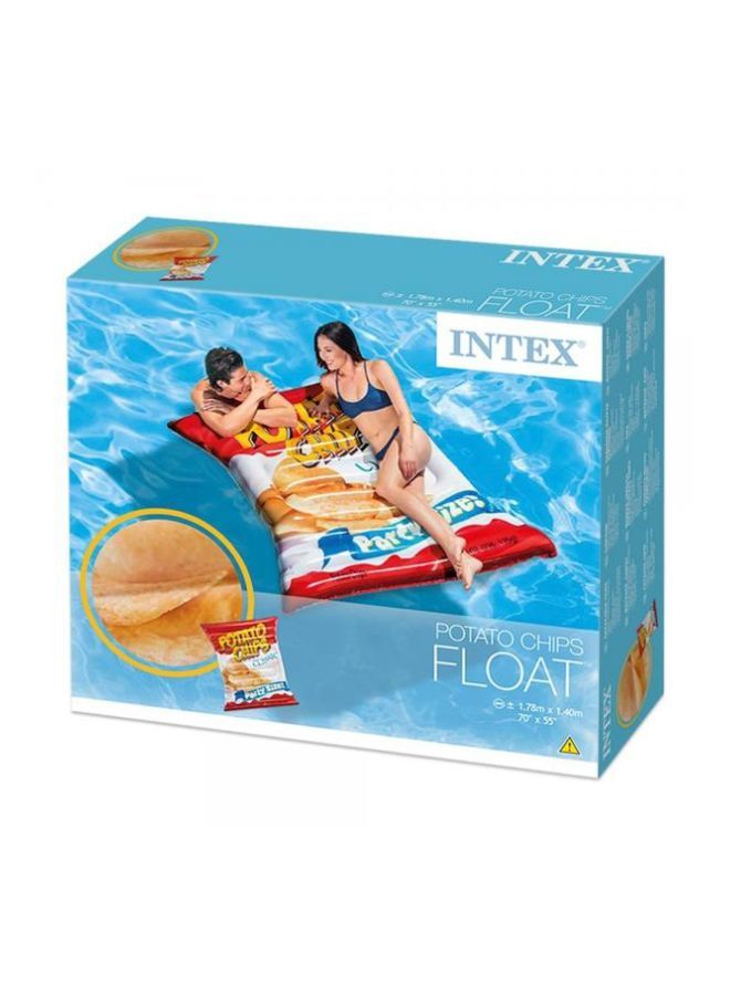 Potato Chips Inflatable Swimming Mat