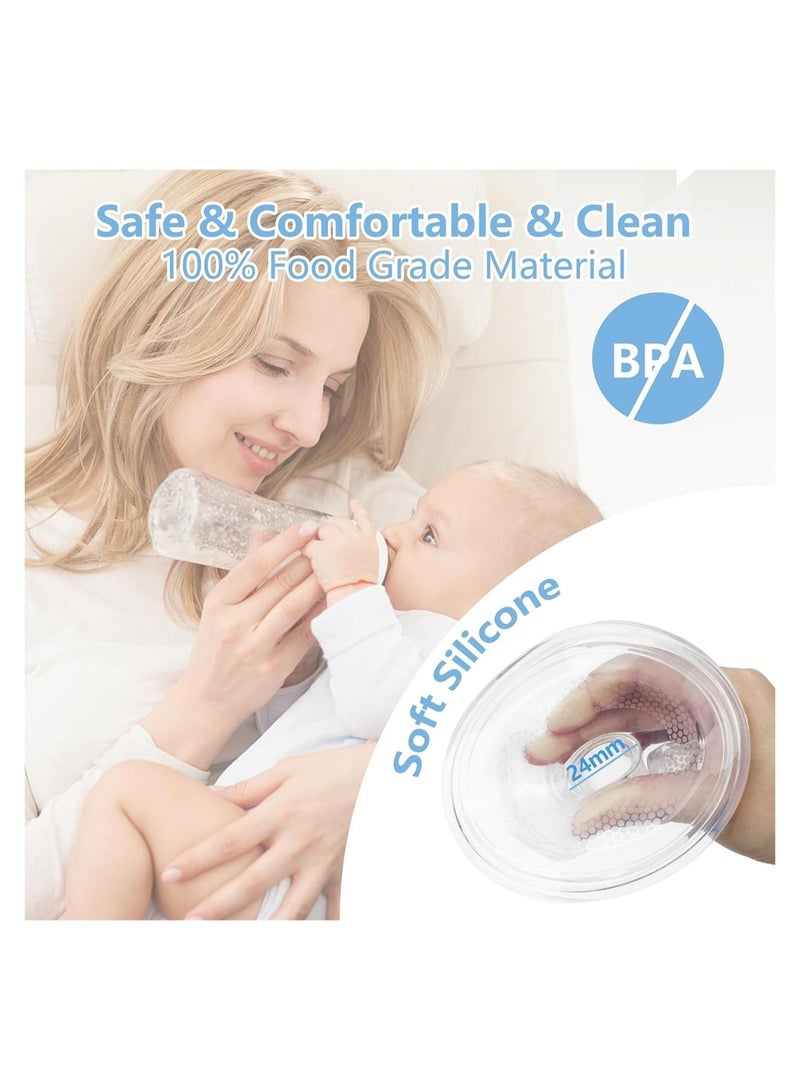 Gonice Wearable Breast Pump Electric Hands-Free - Convenient Portable and Pain-Free Pumping