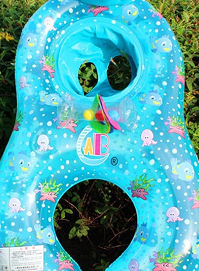 Inflatable Mother Baby Swim Float Ring 120grams