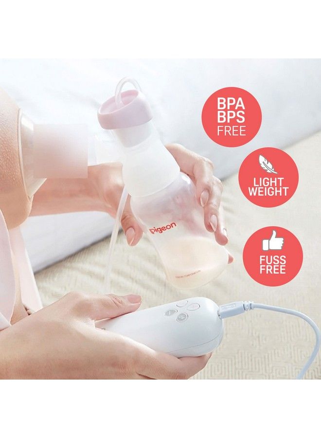 Gomini Electric Breast Pump Singlebpa Freebps Freecompact And Light Weightone Hand Operation