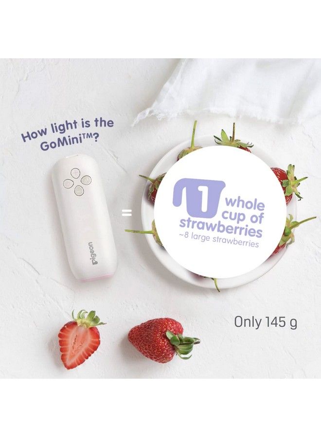 Gomini Electric Breast Pump Singlebpa Freebps Freecompact And Light Weightone Hand Operation