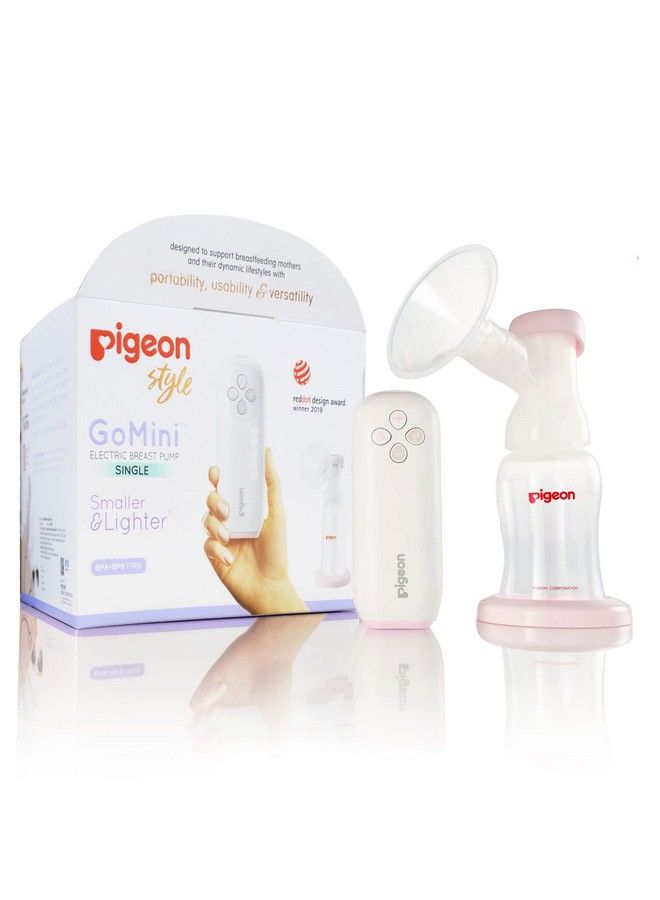Gomini Electric Breast Pump Singlebpa Freebps Freecompact And Light Weightone Hand Operation
