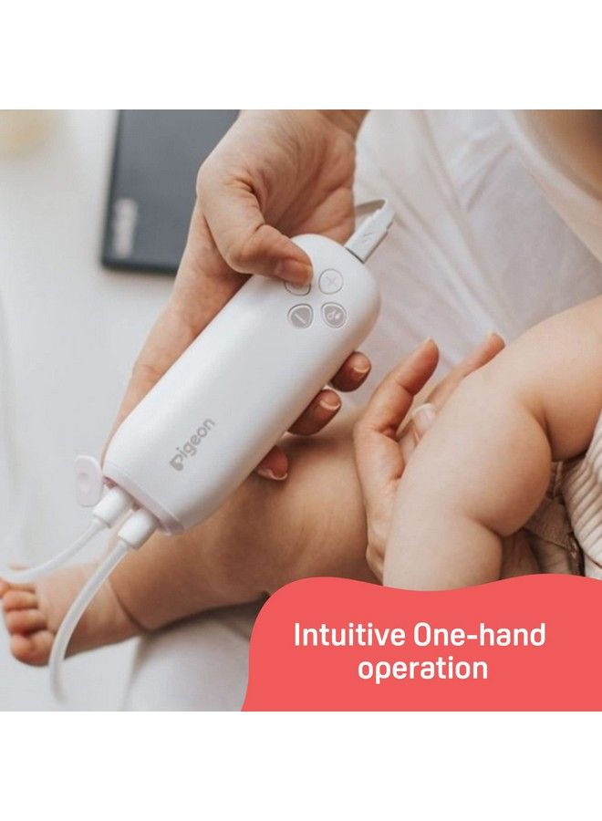 Gomini Electric Breast Pump Singlebpa Freebps Freecompact And Light Weightone Hand Operation