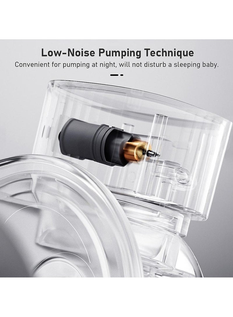 Portable automatic breast pump hands-free breast milk collector