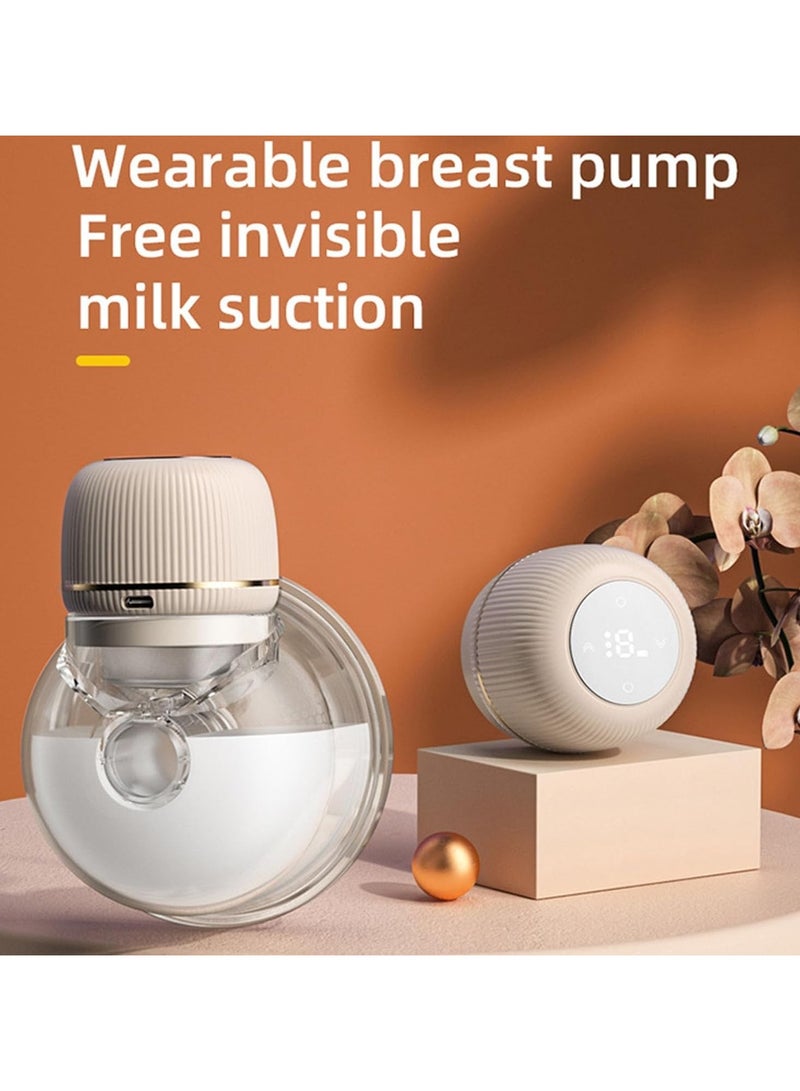 Breast pump for massage hands-free invisible all-in-one