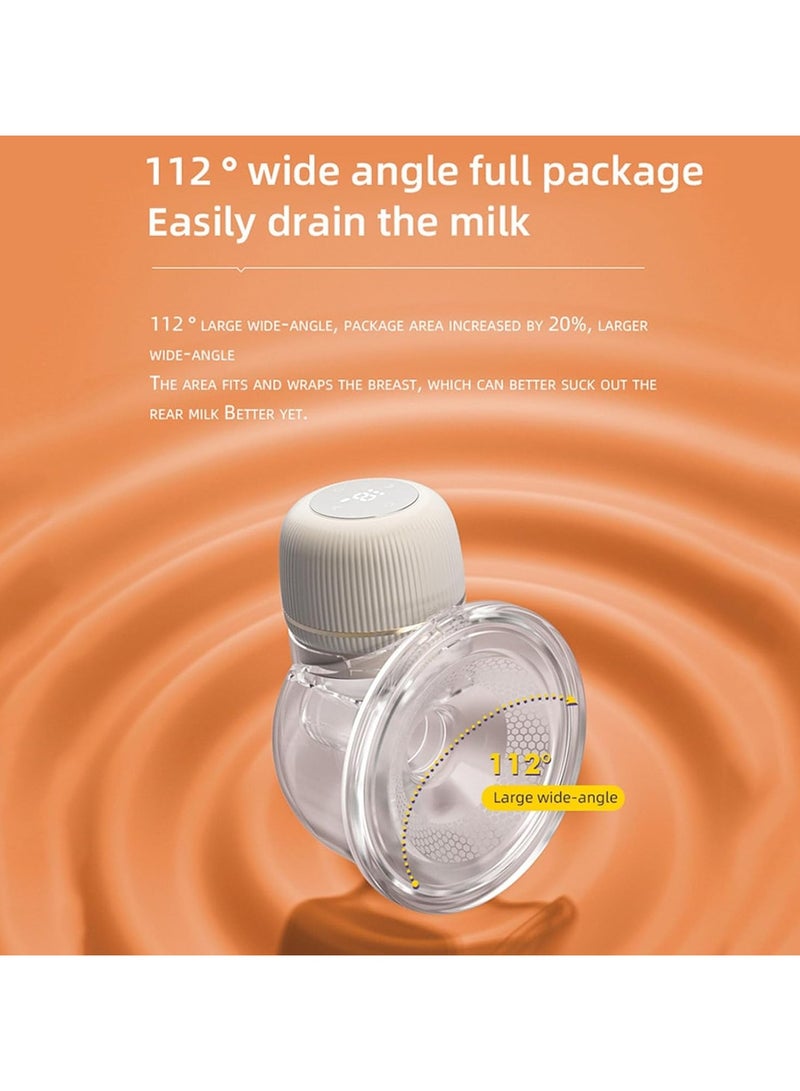 Breast pump for massage hands-free invisible all-in-one