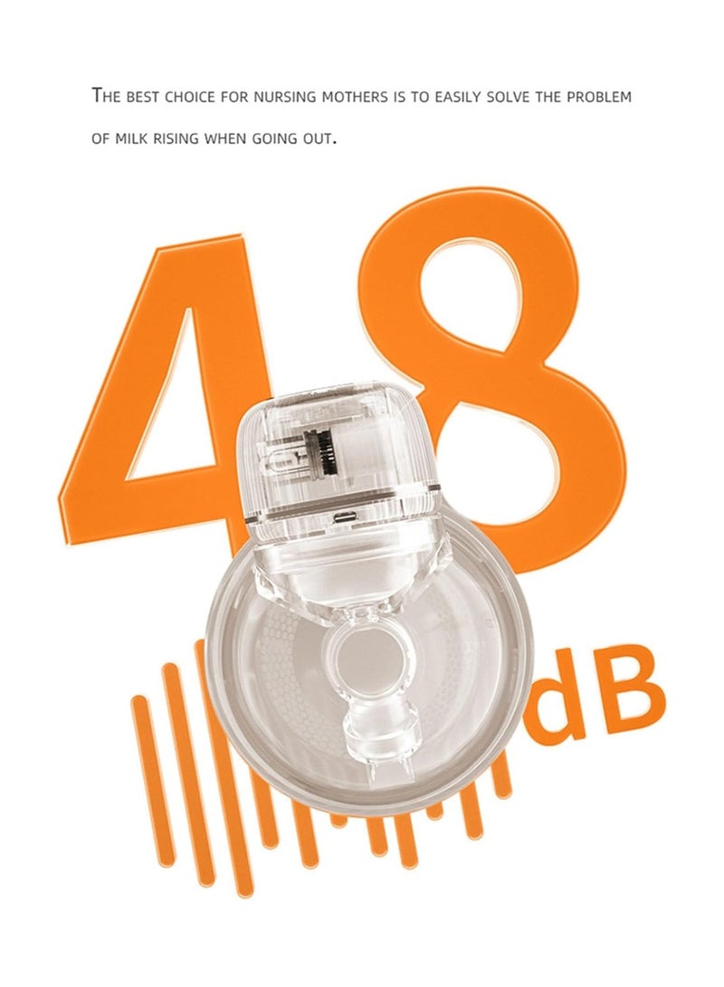 Breast pump for massage hands-free invisible all-in-one
