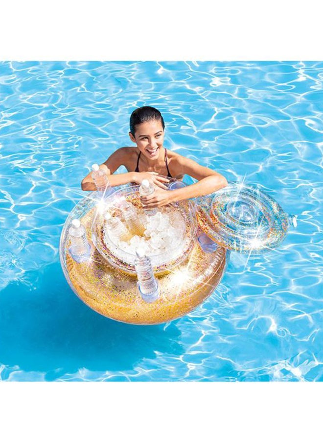 Glitter Mega Chill Inflatable Holder & Pool Toys 74x33cm