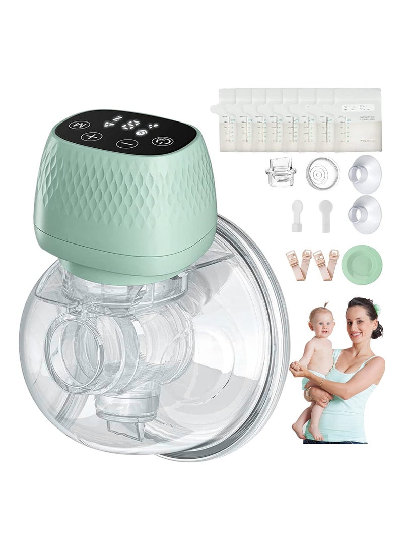 Set Of 2 All-in-one breast pump portable breast milk collector fully automatic