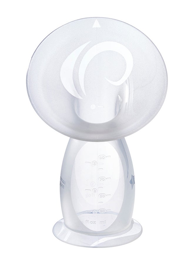 Silicone Manual Breast Pump And Let Down Catcher With Sterilising Lid, 100 ML