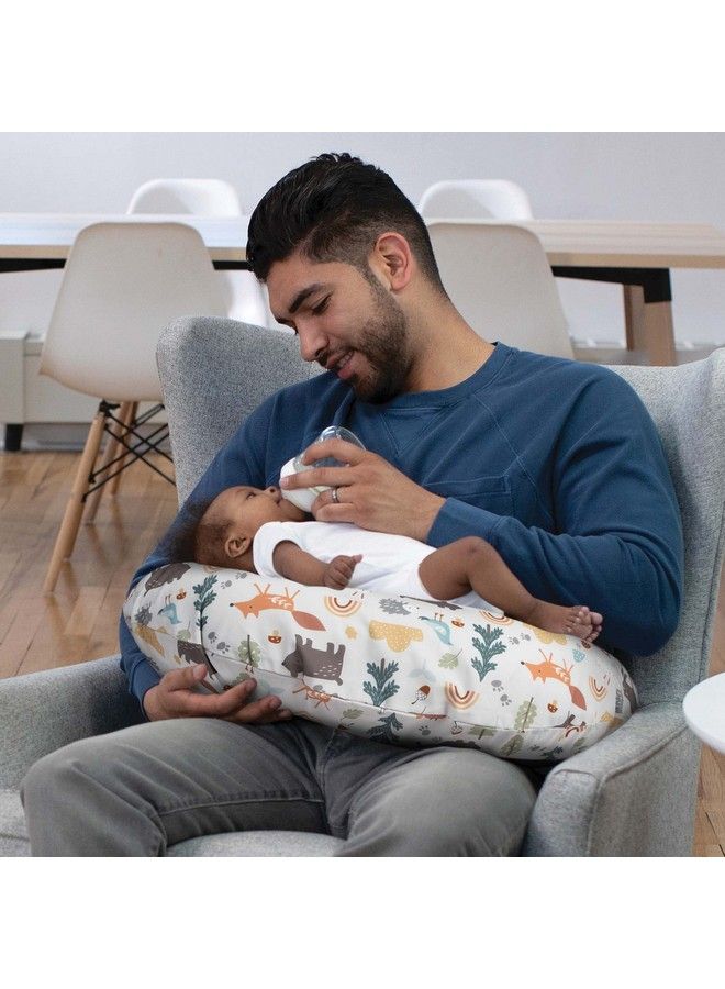 Boppy Original Support Nursing Pillow Cover Spice Woodland Cotton Blend Cover Fits All Boppy Original Nursing Supports For Breastfeeding Bottle Feeding And Bonding Cover Only
