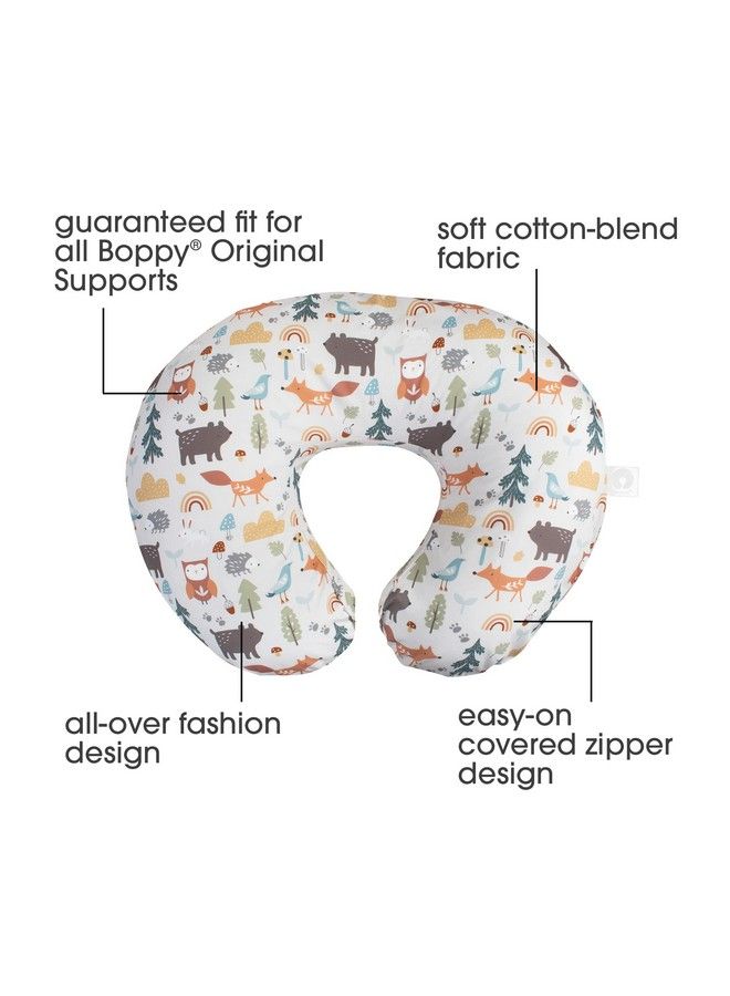 Boppy Original Support Nursing Pillow Cover Spice Woodland Cotton Blend Cover Fits All Boppy Original Nursing Supports For Breastfeeding Bottle Feeding And Bonding Cover Only