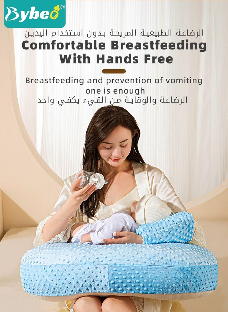 Baby Nursing Pillow & Body Positioner with Premium Material for Breastfeeding and Bottle Feeding, Infant Sitting Support to Babies Boys and Girls