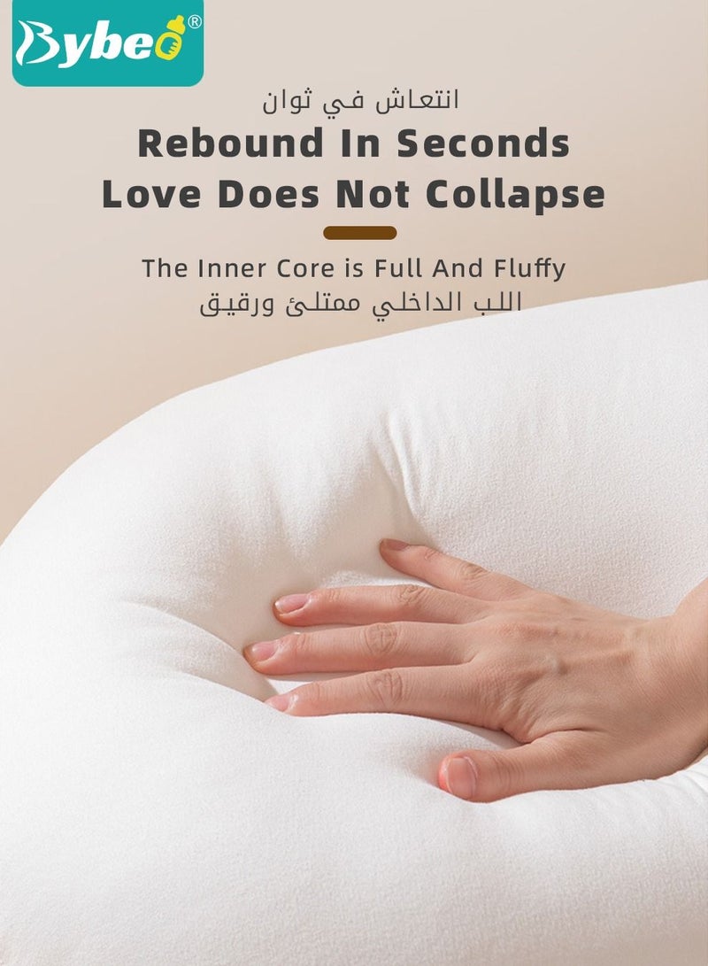 Baby Nursing Pillow & Body Positioner with Premium Material for Breastfeeding and Bottle Feeding, Infant Sitting Support to Babies Boys and Girls