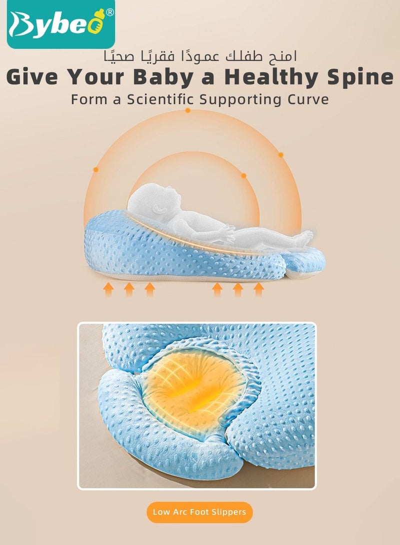 Baby Nursing Pillow & Body Positioner with Premium Material for Breastfeeding and Bottle Feeding, Infant Sitting Support to Babies Boys and Girls