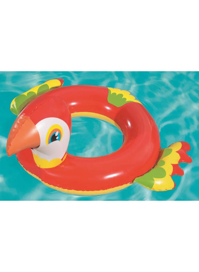 Inflatable Parrot Swim Ring 36128 84x76centimeter