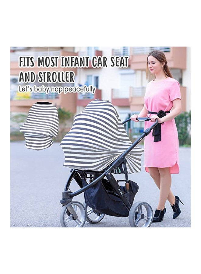 Striped Baby Nursing Cover
