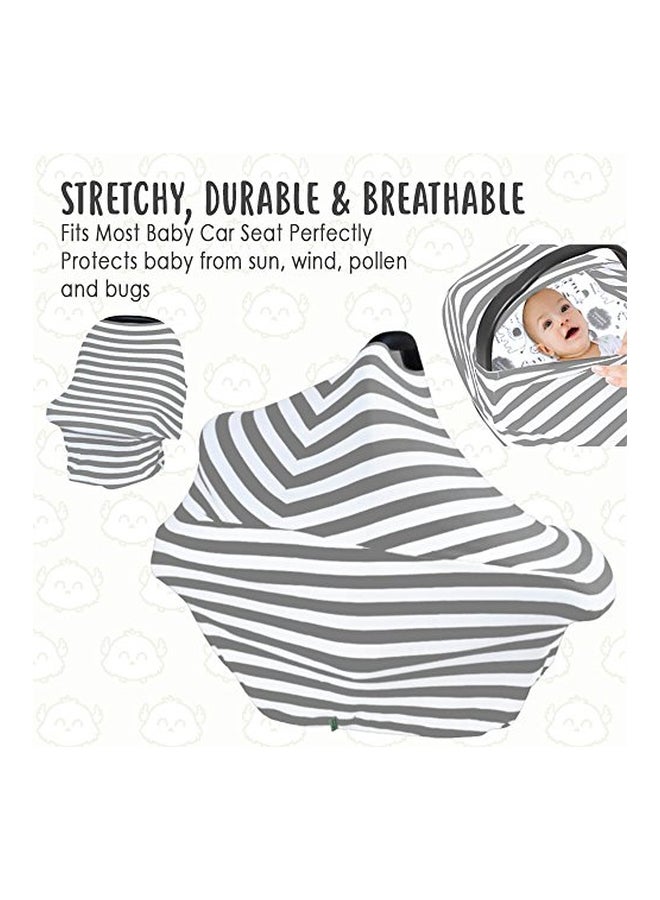 Striped Baby Nursing Cover