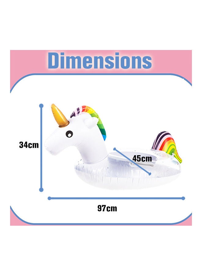 Inflatable Unicorn Swim Ring