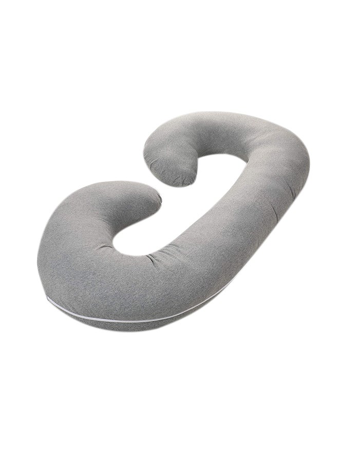 C Shape Pregnancy Poly Pillow - Jersey