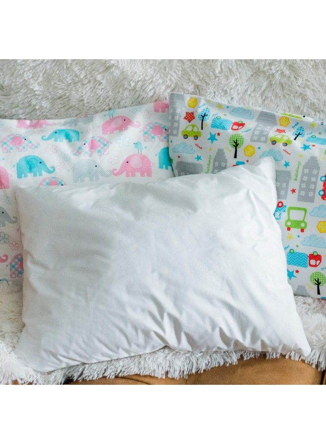 Toddler Pillowcase 13 X 18100% Cotton & Hypoallergenic (White Envelope)