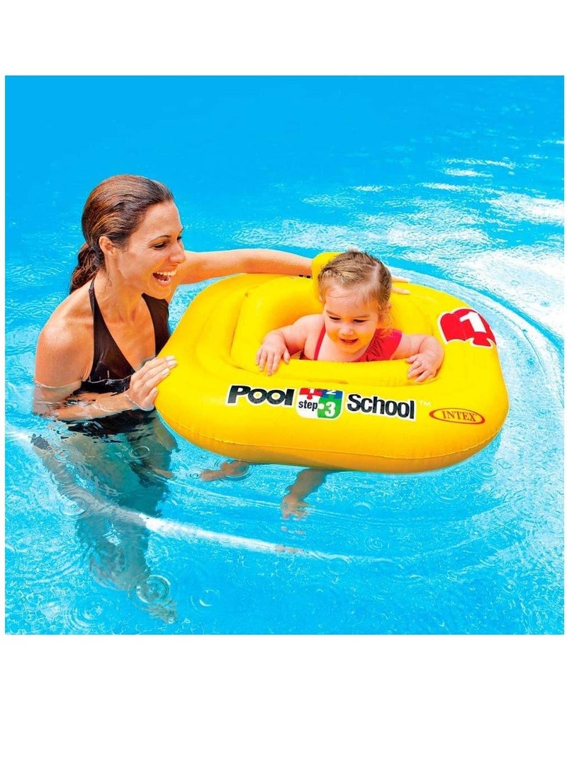 Deluxe Baby Float Pool School Toys, 1+ Years - Yellow 79x79cm