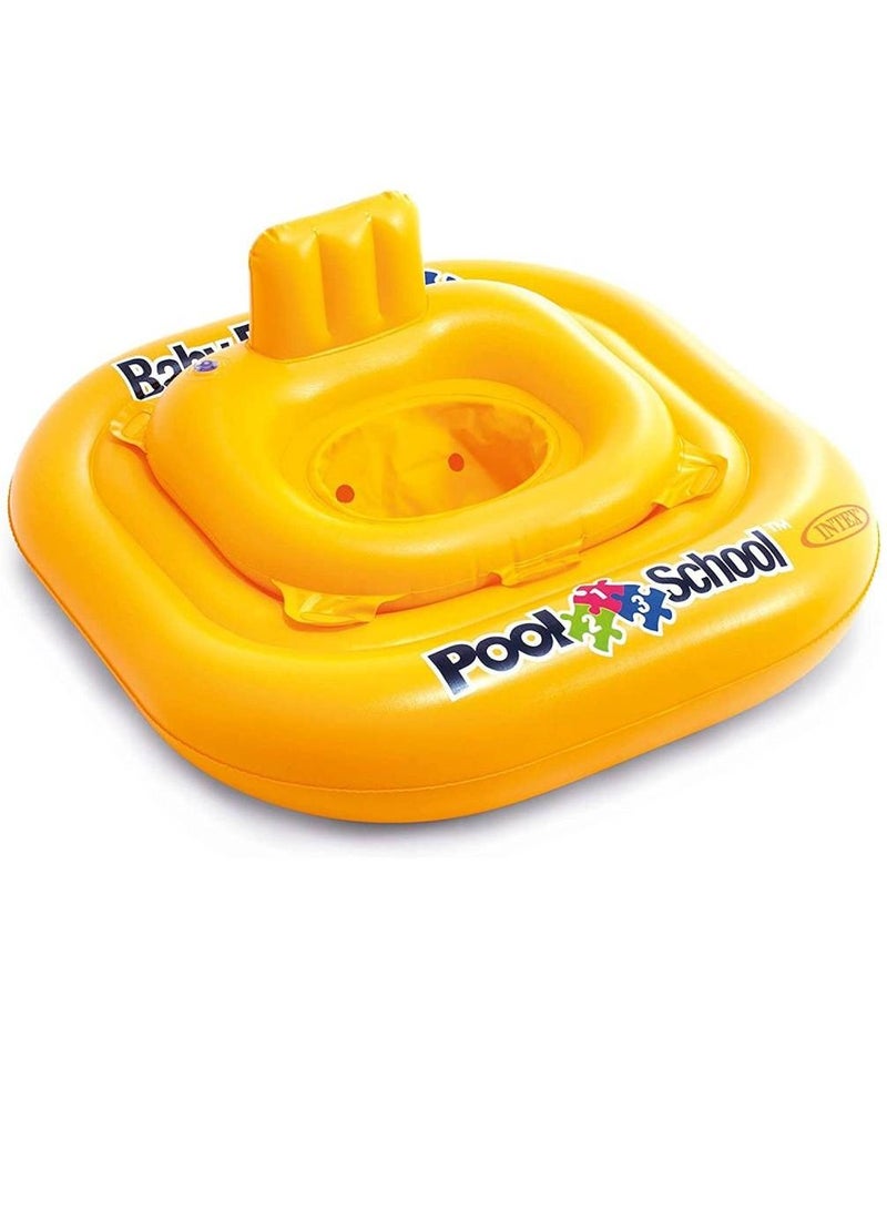 Deluxe Baby Float Pool School Toys, 1+ Years - Yellow 79x79cm