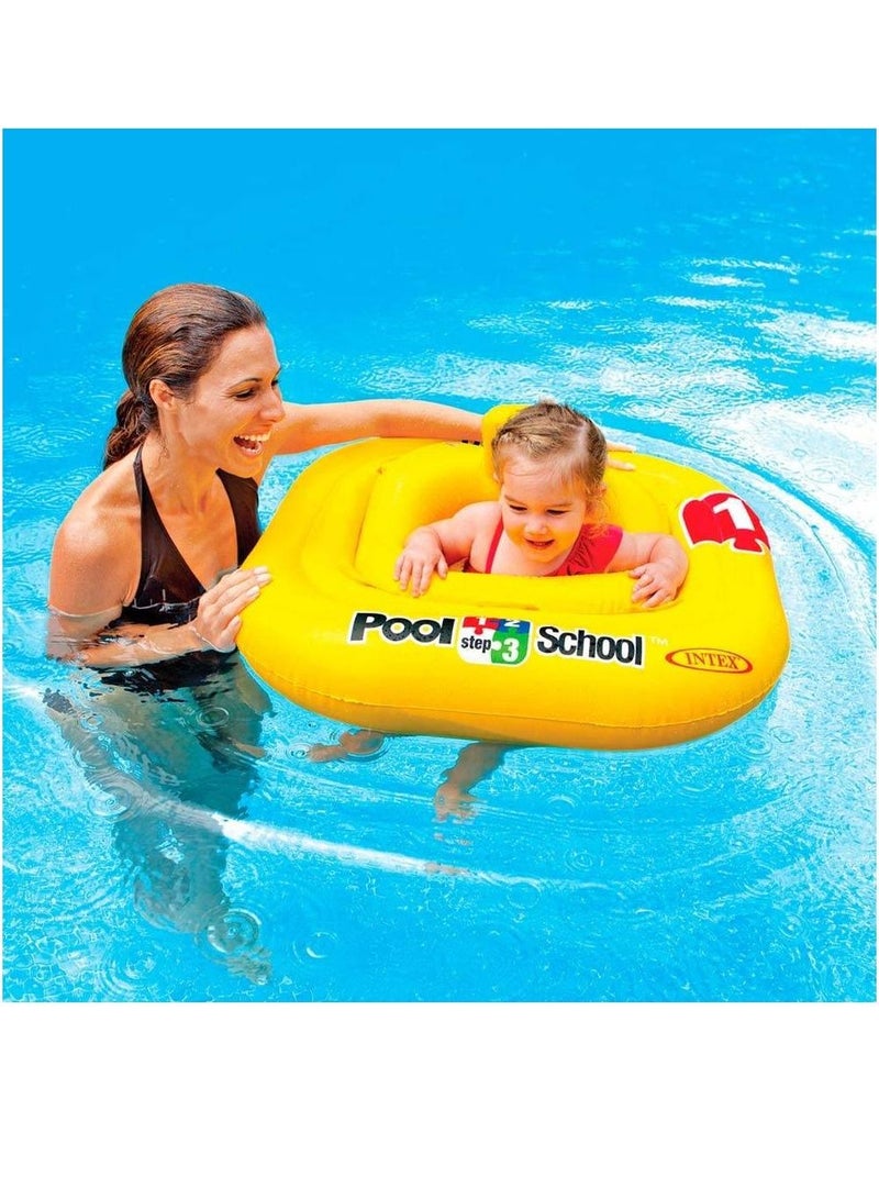 Deluxe Baby Float Pool School Toys, 1+ Years - Yellow 79x79cm