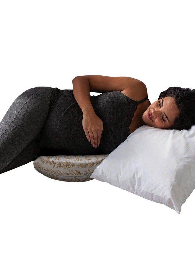 Pregnancy Wedge Pillow With Removable Jersey Pillow Cover Taupe Grassland Design Firm Compact Support Portable Prenatal And Postnatal Positioning