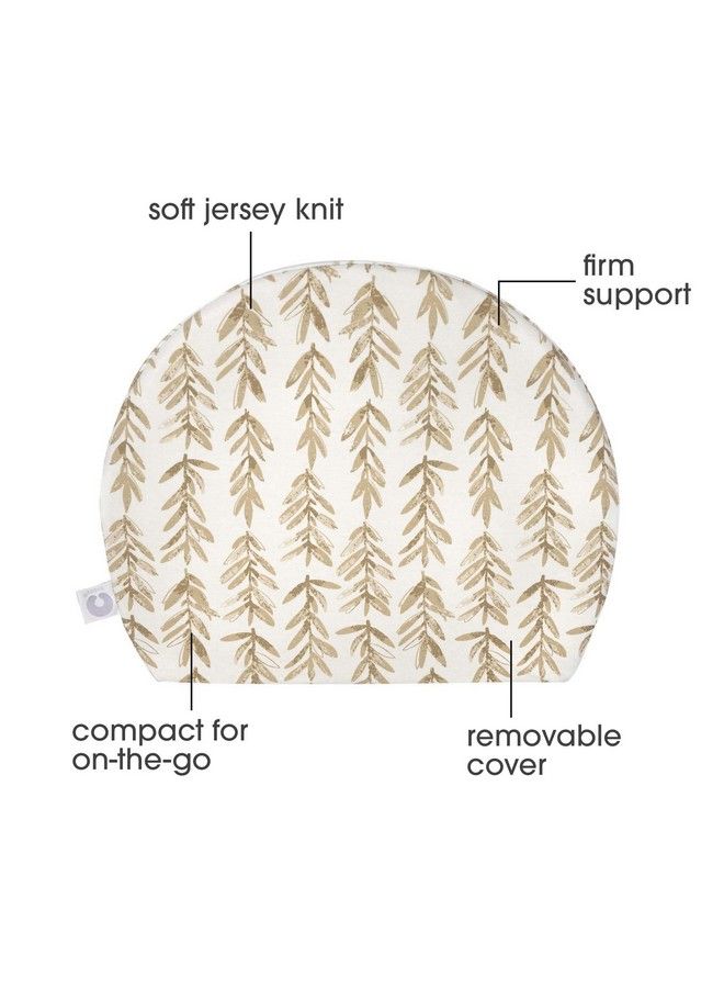 Pregnancy Wedge Pillow With Removable Jersey Pillow Cover Taupe Grassland Design Firm Compact Support Portable Prenatal And Postnatal Positioning